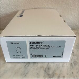 Coloplast 15696 SenSura Ostomy Pouch Drainable 1-Pc System EasiClose QUANTITY 10